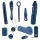You2Toys - Midnight Blue - Vibrator-Set (9-teilig)