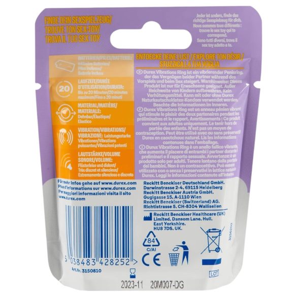 Durex - Vibrationspenisring