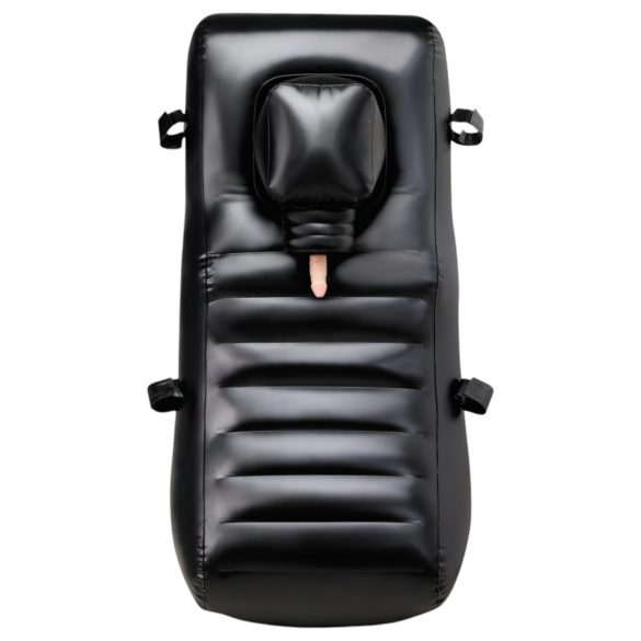 Louisiana Lounger - Sexmaschine mit eingebautem Vibrator (schwarz)