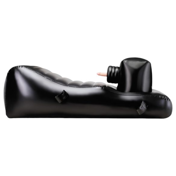 Louisiana Lounger - Sexmaschine mit eingebautem Vibrator (schwarz)