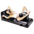 Louisiana Lounger - Sexmaschine mit eingebautem Vibrator (schwarz)