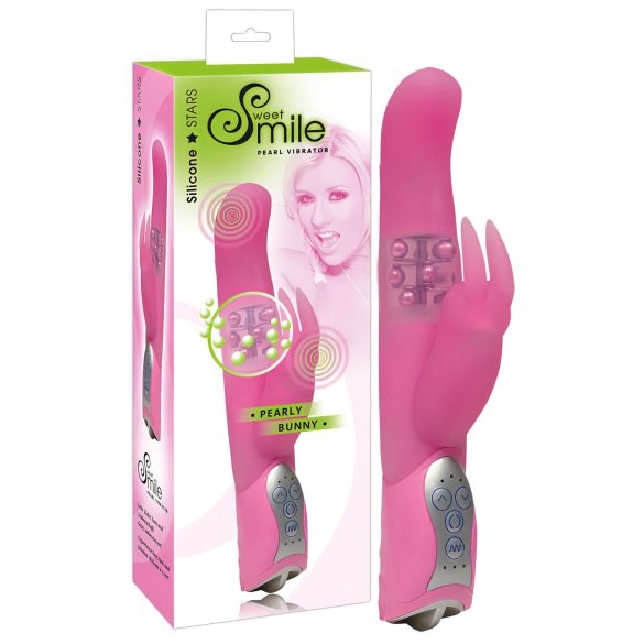 SMILE Perlen-Häschen - Perlenvibrator (Rosa)