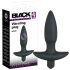 Black Velvet Analplug Vibrator - klein
