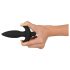 Black Velvet Analplug Vibrator - klein