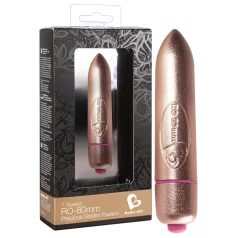 RO-80mm - kleiner Lippenstift-Vibrator (7 Rhythmen) - Gold