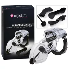 mystim Pubic Enemy No 2 - Elektro Peniskäfig