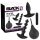 Black Velvet Anal-Vibrator Set (4-teilig)