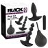 Black Velvet Anal-Vibrator Set (4-teilig)
