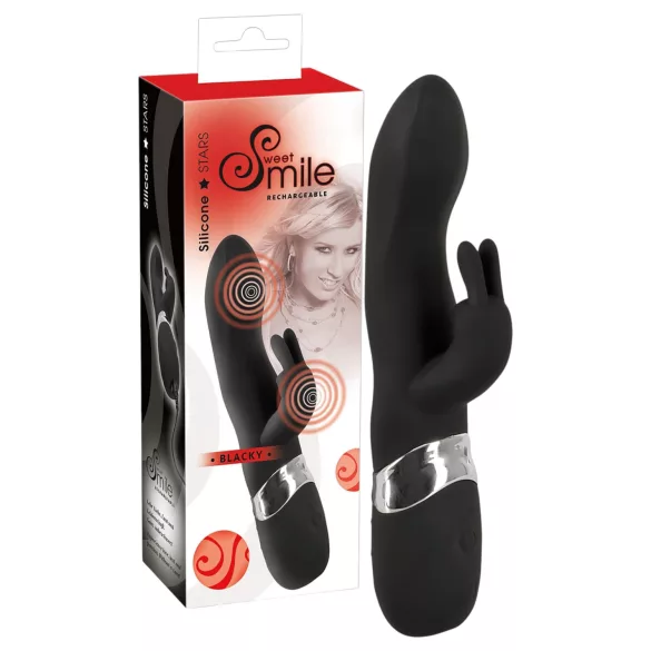 SMILE Blacky - USB 2-Motor-Vibrator (schwarz)