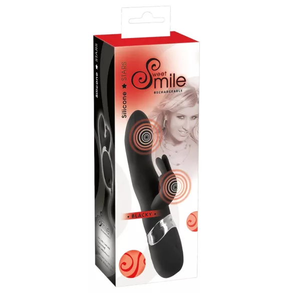 SMILE Blacky - USB 2-Motor-Vibrator (schwarz)