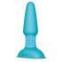 b-Vibe - Rotierender Perlen Analvibrator, akkubetrieben (türkis)