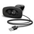 b-Vibe - Perlen-Analvibrator mit Akku (schwarz)