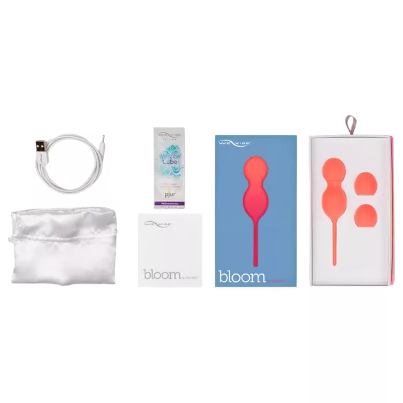We-Vibe Bloom - Liebeskugeln mit austauschbaren Gewichten (orange)