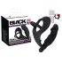 Black Velvet - Analkracher mit Penis- und Hodenring (Schwarz)
