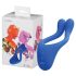 BeauMents Doppio - Akku, 3-Motoren Paarvibrator (Blau)