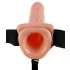 Fetish Strap-on 9 - Aufsatzbares Natur-Vibrator