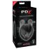 PDX Elite - Silikon Penis Vibrator (schwarz)