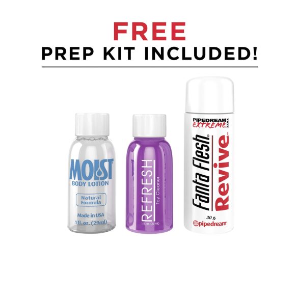 PDX Cock Compressor - saugender, vibrierender Masturbator (schwarz)