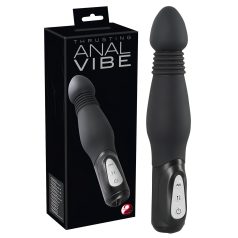 You2Toys - Anal Vibe - Stoßender Anal-Vibrator (schwarz)