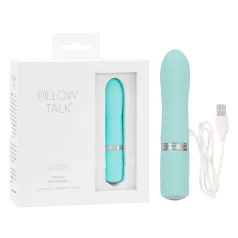 Pillow Talk Flirty - Akku-Stabvibrator (türkis)