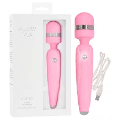   Pillow Talk Cheeky Wand - wiederaufladbarer Massagevibrator (pink)