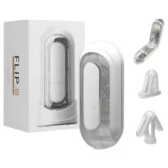 TENGA Flip Zero - vibrierender Masturbator (weiß)