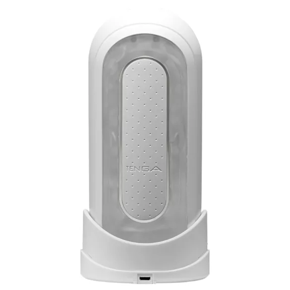 TENGA Flip Zero - vibrierender Masturbator (weiß)