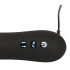 You2Toys - Push it - Wiederaufladbarer Stoß-Analdildo (Schwarz)