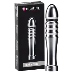 mystim Funky Fella - geripptes Elektro-Dildo
