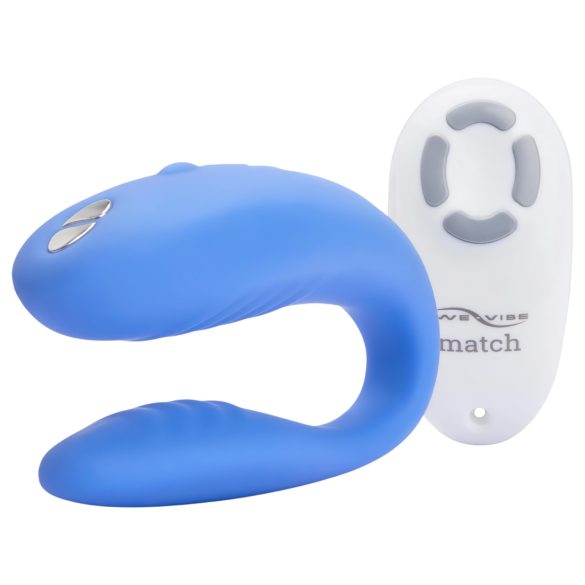 We-Vibe Match - wasserdichter, wiederaufladbarer Paarvibrator (blau)