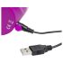 Happyrabbit Curve - Wasserdichter Klitoris-Vibrator mit Arm (Lila)