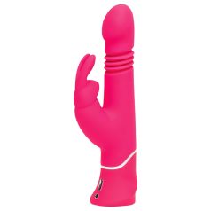   Happyrabbit Thrusting - Akku Löstab-Vibrator mit Klitorisarm (pink)