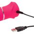 Happyrabbit Thrusting - Akku Löstab-Vibrator mit Klitorisarm (pink)