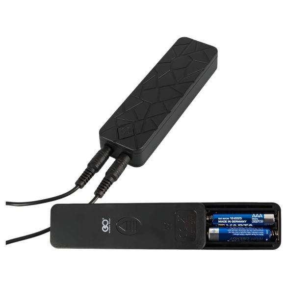 Double Thruster - anlegbarer Doppelvibrator (schwarz)