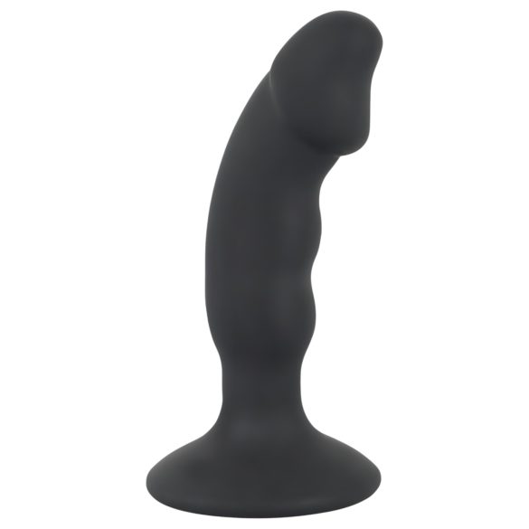 Black Velvet - Akku Anusvibrator mit Penis (Schwarz)
