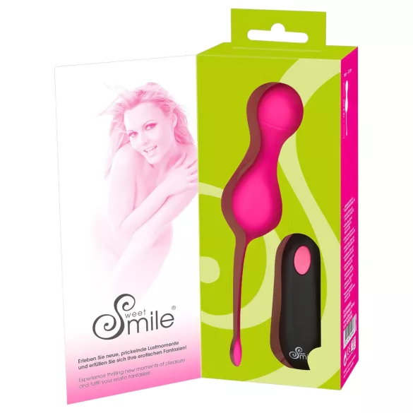 SMILE Liebeskugeln - Akku, Funkvibro-Ei (Pink)