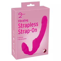   You2Toys - Double2Teaser - anlegbarer Vibrator ohne Haltegurt (pink)
