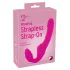 You2Toys - Double2Teaser - anlegbarer Vibrator ohne Haltegurt (pink)