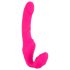 DoubleTeaser - Tragbarer Vibrator ohne Halterung (Pink)