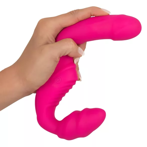You2Toys - Double2Teaser - anlegbarer Vibrator ohne Haltegurt (pink)