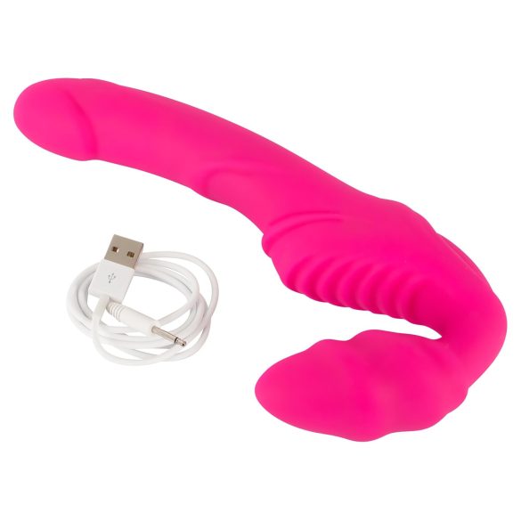 Double2Teaser - Auflegevibrator ohne Halteriemen (pink)