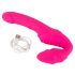 DoubleTeaser - Tragbarer Vibrator ohne Halterung (Pink)