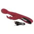 You2Toys Massager - stoßender, rotierender, wärmender G-Punkt-Vibrator (rot)