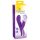 SMILE Rotierender Turbo - drehbarer Vibrator mit Klitorisarm (Lila)