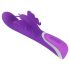 SMILE Rotierender Turbo - drehbarer Vibrator mit Klitorisarm (Lila)