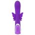 SMILE Rotierender Turbo - drehbarer Vibrator mit Klitorisarm (Lila)