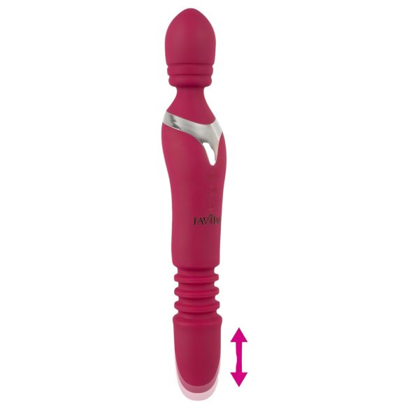 Javida Thrusting - 3in1 Massieren Vibrator (rot)