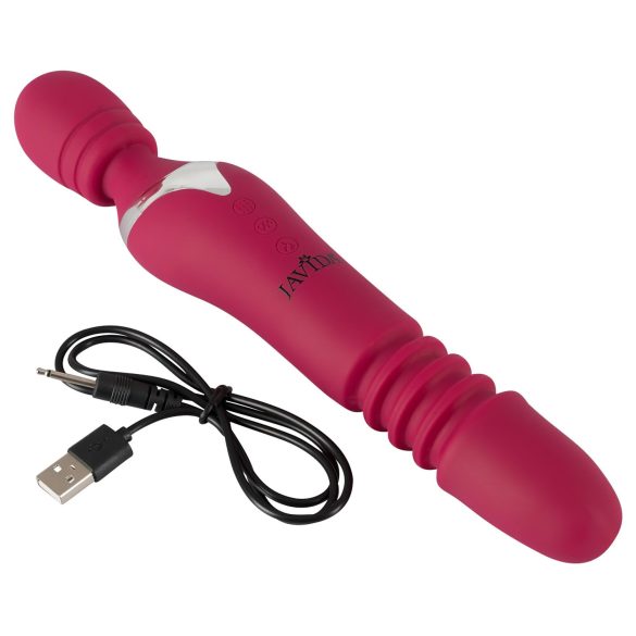 Javida Thrusting - 3in1 Massieren Vibrator (rot)
