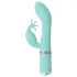 Pillow Talk Kinky - wiederaufladbarer G-Punkt-Vibrator mit 2 Motoren (türkis)
