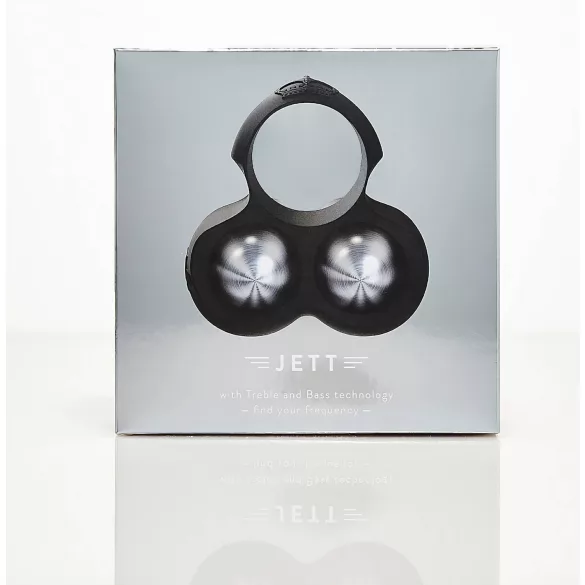 HOT Octopuss JETT - 2-Motoren Eichelvibrator (schwarz)